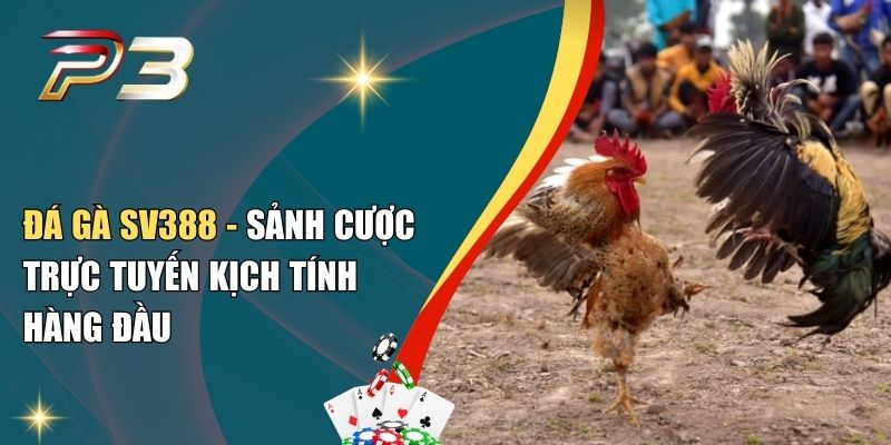 Đá Gà SV388 - Sảnh Cược Trực Tuyến Kịch Tính Hàng Đầu